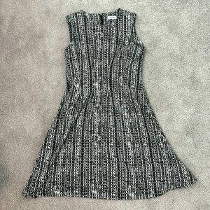 Calvin Klein Fit and Flare midi dress size 10